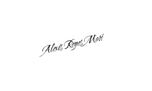 Alexis Reyes Mort name signature